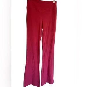 NWT Lululemon groove nulu HR flare pant RASPBERRY CREAM Size: 6